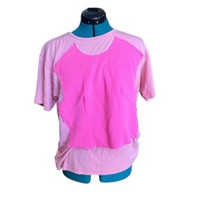 Laurs Kemp Patchwork One of a Kind Upcycled Baggy Girly T Shirt